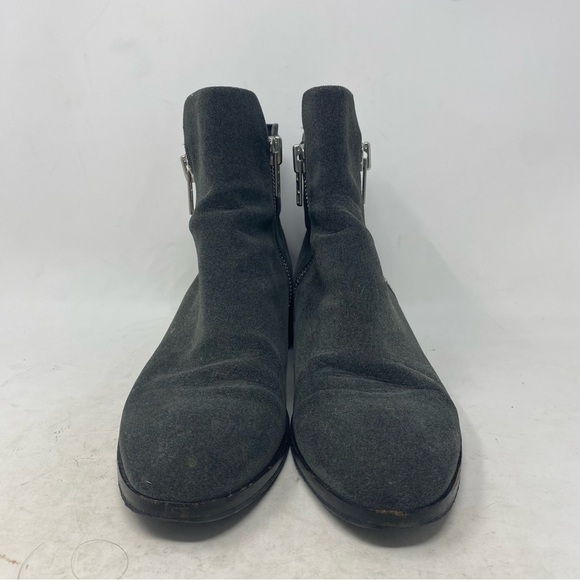 3.1 Phillip Lim Women’s Alexa Heather Gray Suede Leather Ankle Boots Size 37.5 - Picture 6 of 9